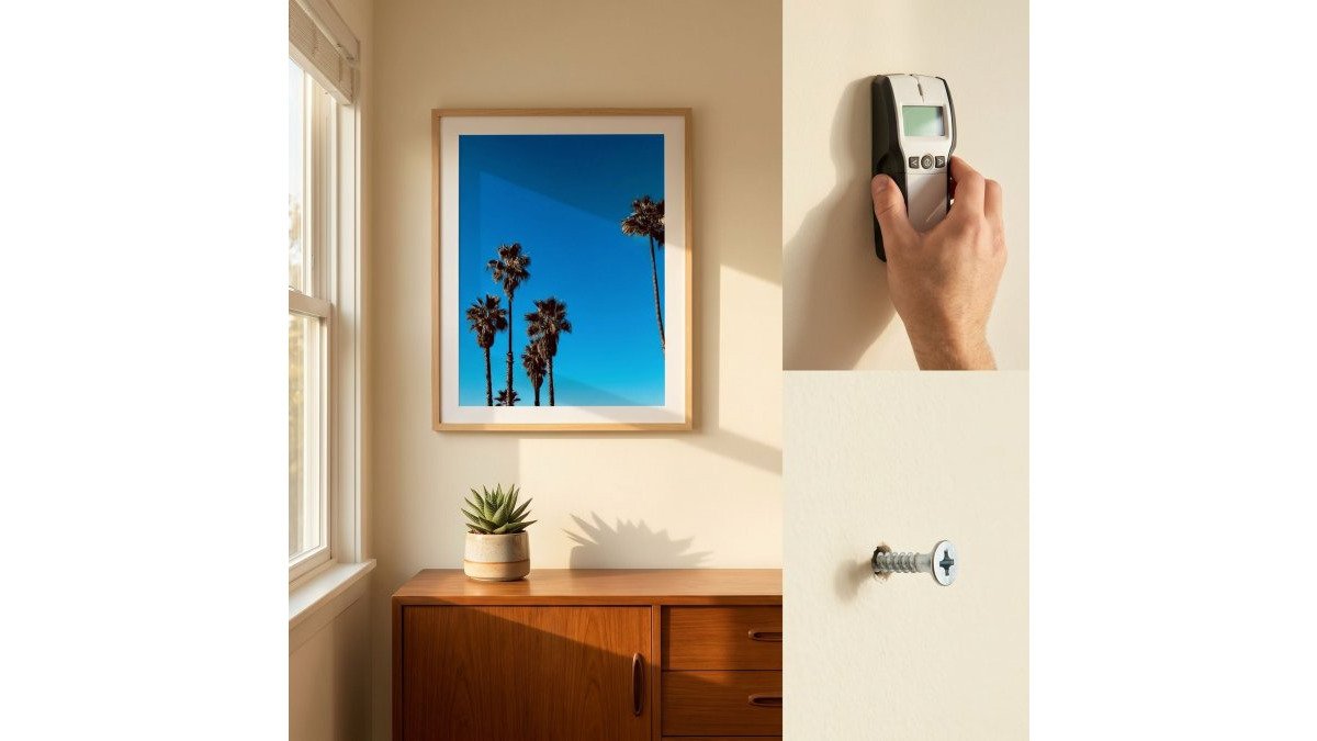 How to Hang a Gallery Wall Without Nails