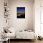 California SUNSET WALL Art print by CaliCuration featuring Venice Beach scene on wooden framed canvas, Studio Edition Spring 2026.