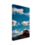 Oaxaca Mountains canvas artwork featuring vibrant landscapes from Mexico, part of the Studio Edition Spring '26 travel collection.