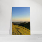 California canvas wall art featuring a Central Coast sunset print, studio edition, ideal for coastal home decor.