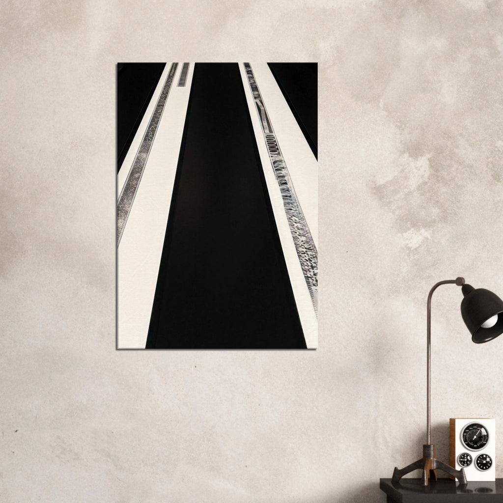 Abstract canvas print from the Travel Collection Studio Edition Spring 2026 by My Store, featuring vibrant, artistic travel-inspired designs.