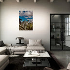 Canvas artwork depicting Oaxaca Desert mezcal plantation, part of the Spring '26 travel collection by My Store.