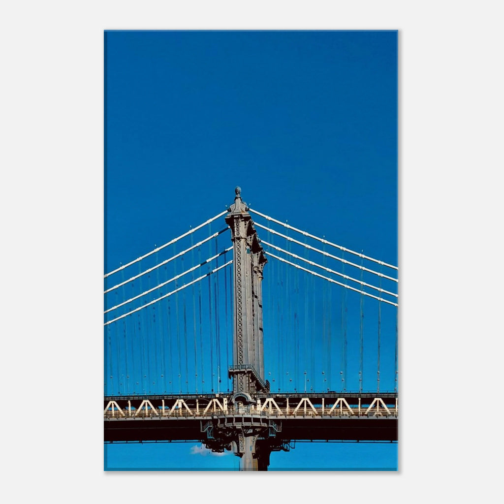 Sunny Winter Day canvas print featuring Manhattan Bridge NYC artwork from the Studio Edition travel collection.
