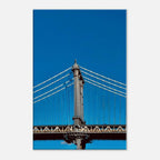 Sunny Winter Day canvas print featuring Manhattan Bridge NYC artwork from the Studio Edition travel collection.