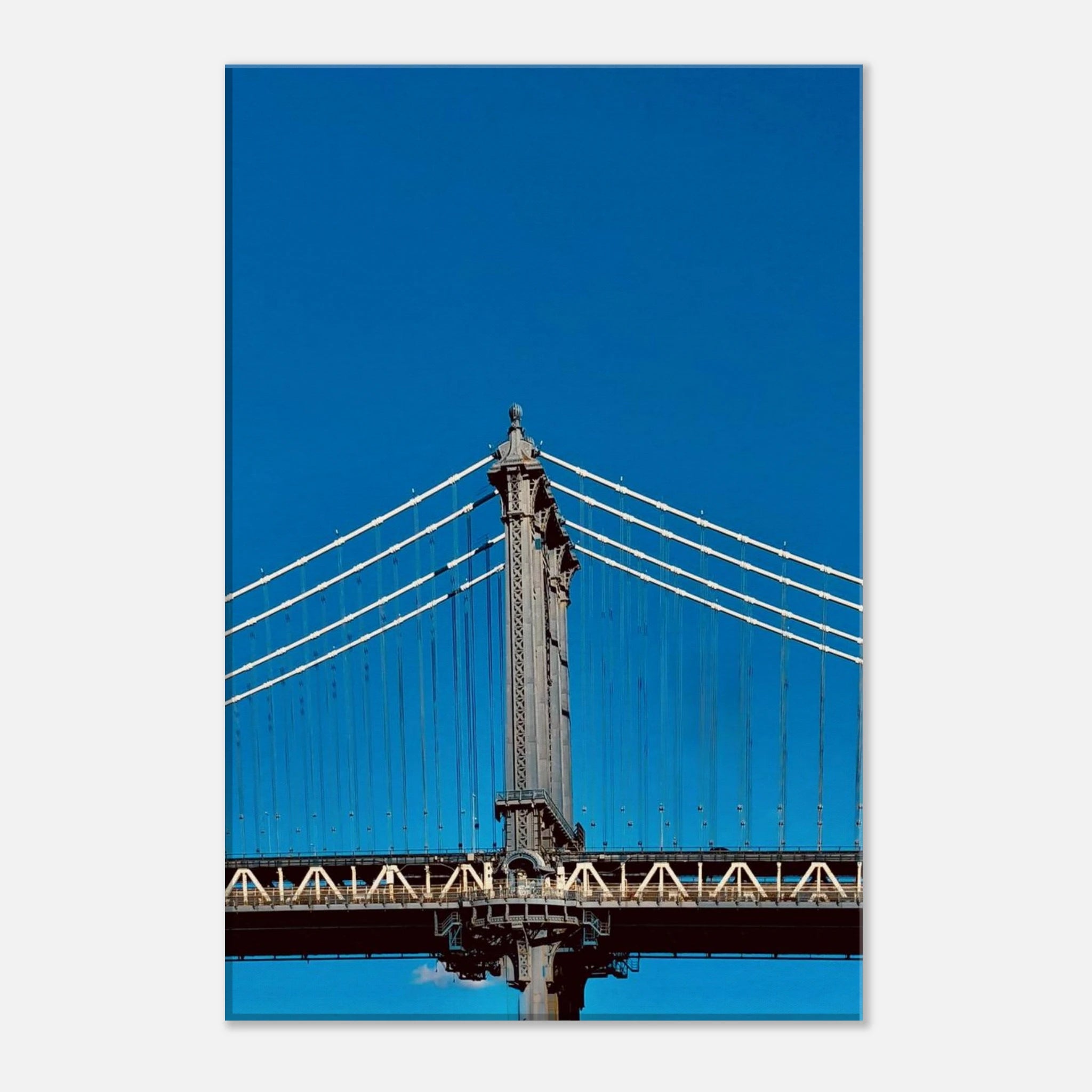 Sunny Winter Day canvas print featuring Manhattan Bridge NYC artwork from the Studio Edition travel collection.
