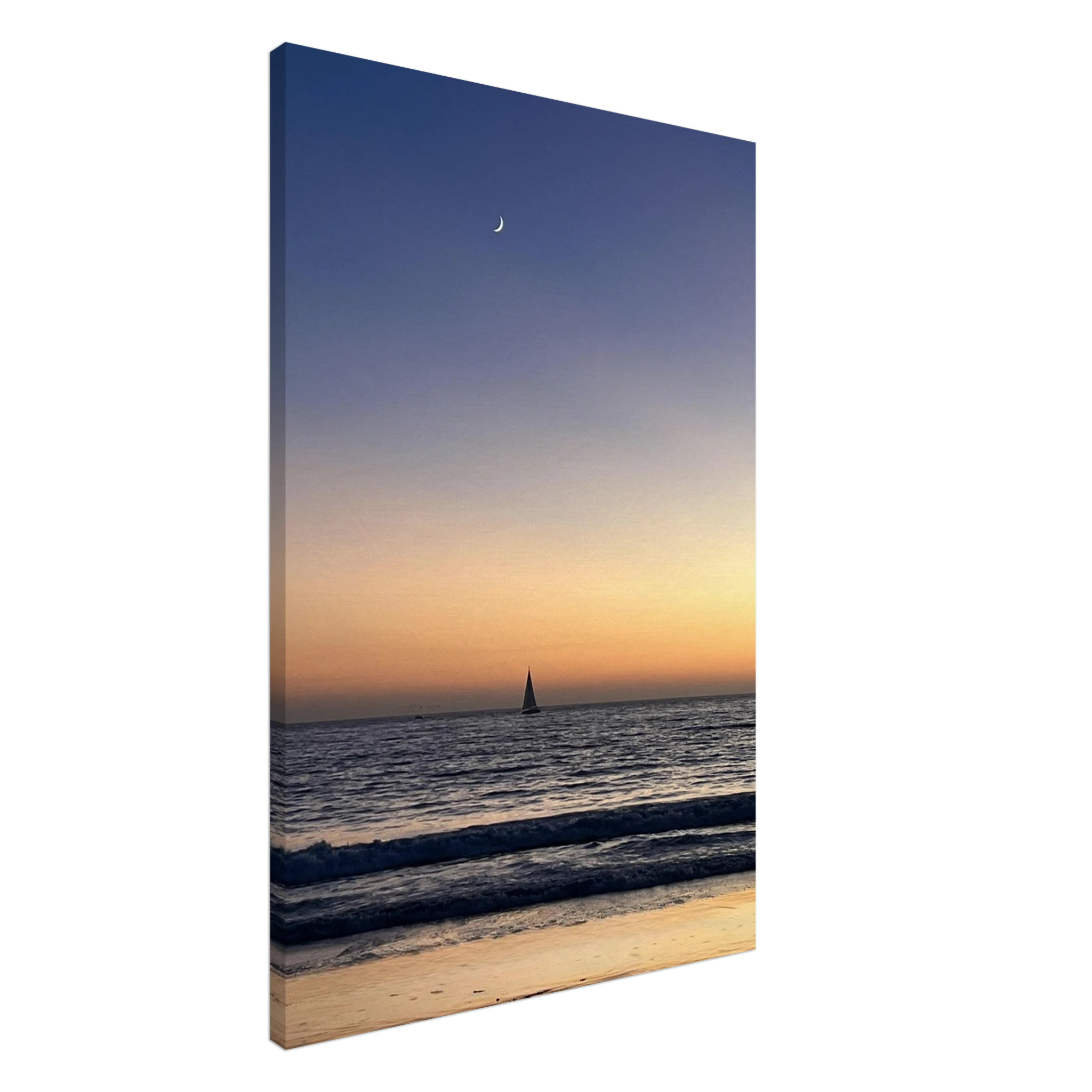 SoCal Fall Sunset canvas print by My Store showing vibrant sunset colors and California scenery in a studio edition artwork.