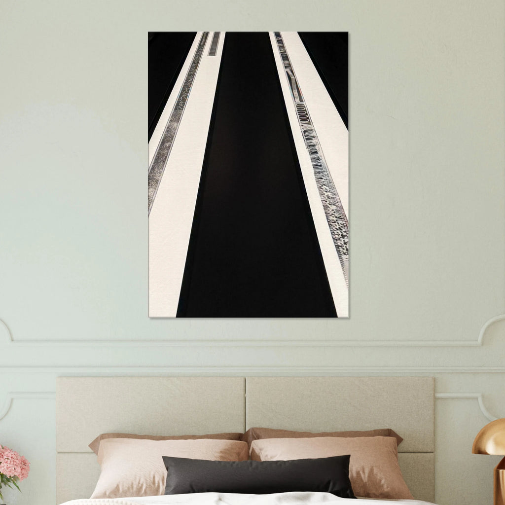 Travel Collection Studio Edition abstract canvas print featuring spring 2026 design, vibrant colors, and artistic print material.