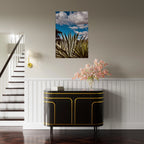 Oaxaca Desert canvas artwork featuring mezcal plantation from the Spring '26 travel collection.