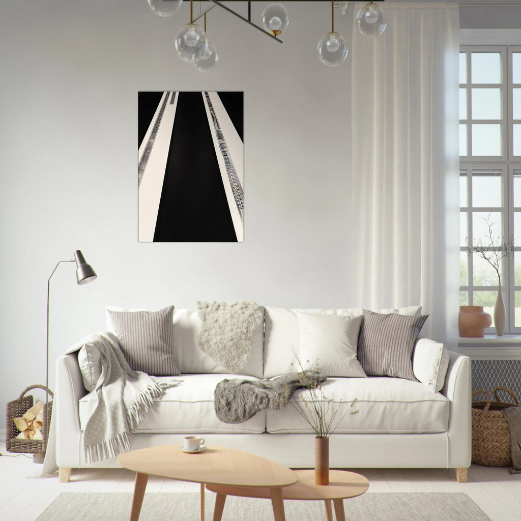 Abstract canvas print from the Travel Collection Studio Edition Spring '26 featuring vibrant travel-inspired artwork.