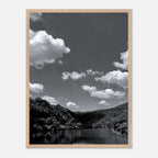 Black and white mounted framed poster of a German river view, part of the Studio Edition Spring 26 travel collection.