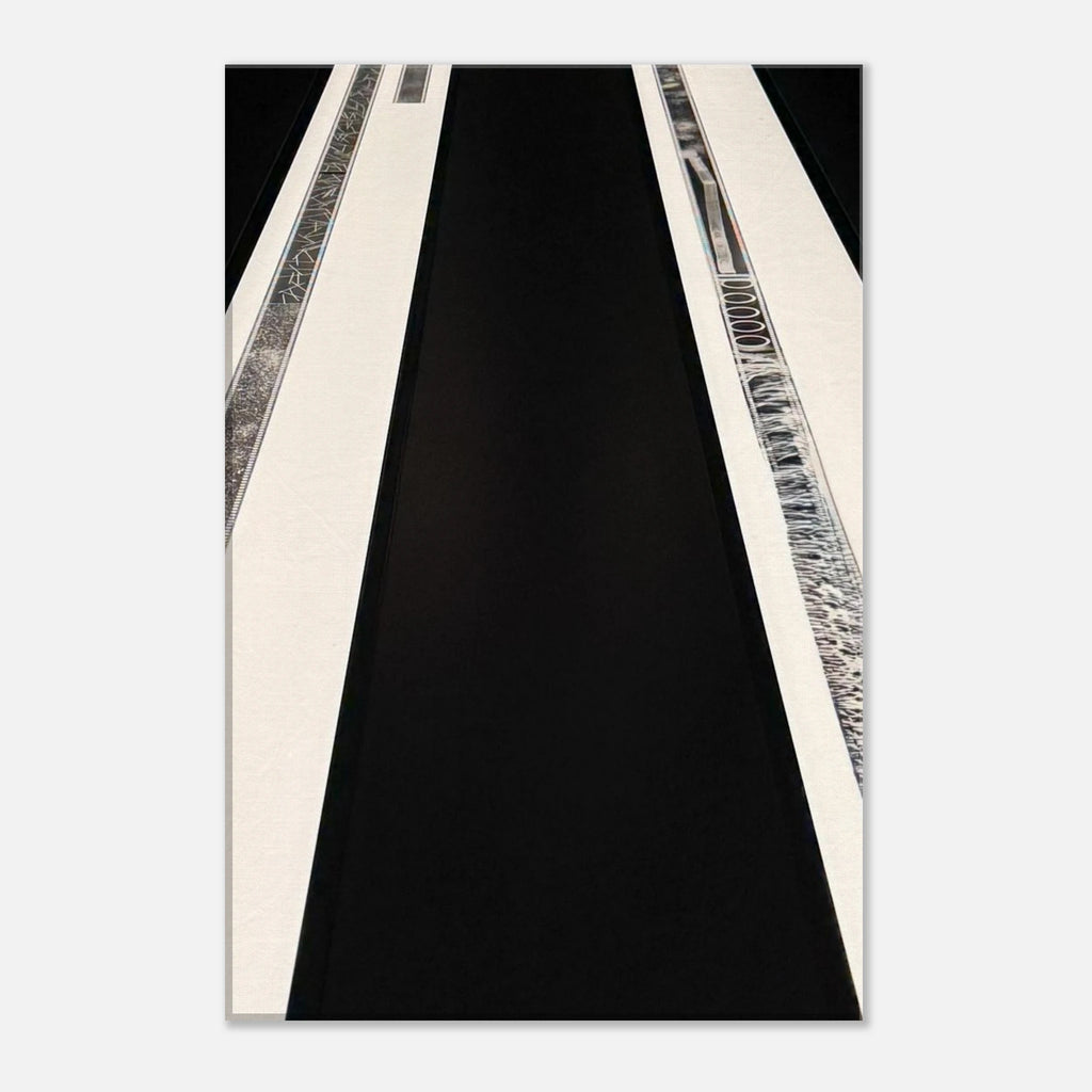 Abstract canvas print from the Travel Collection Studio Edition Spring 2026, featuring vibrant, artistic design on high-quality material.