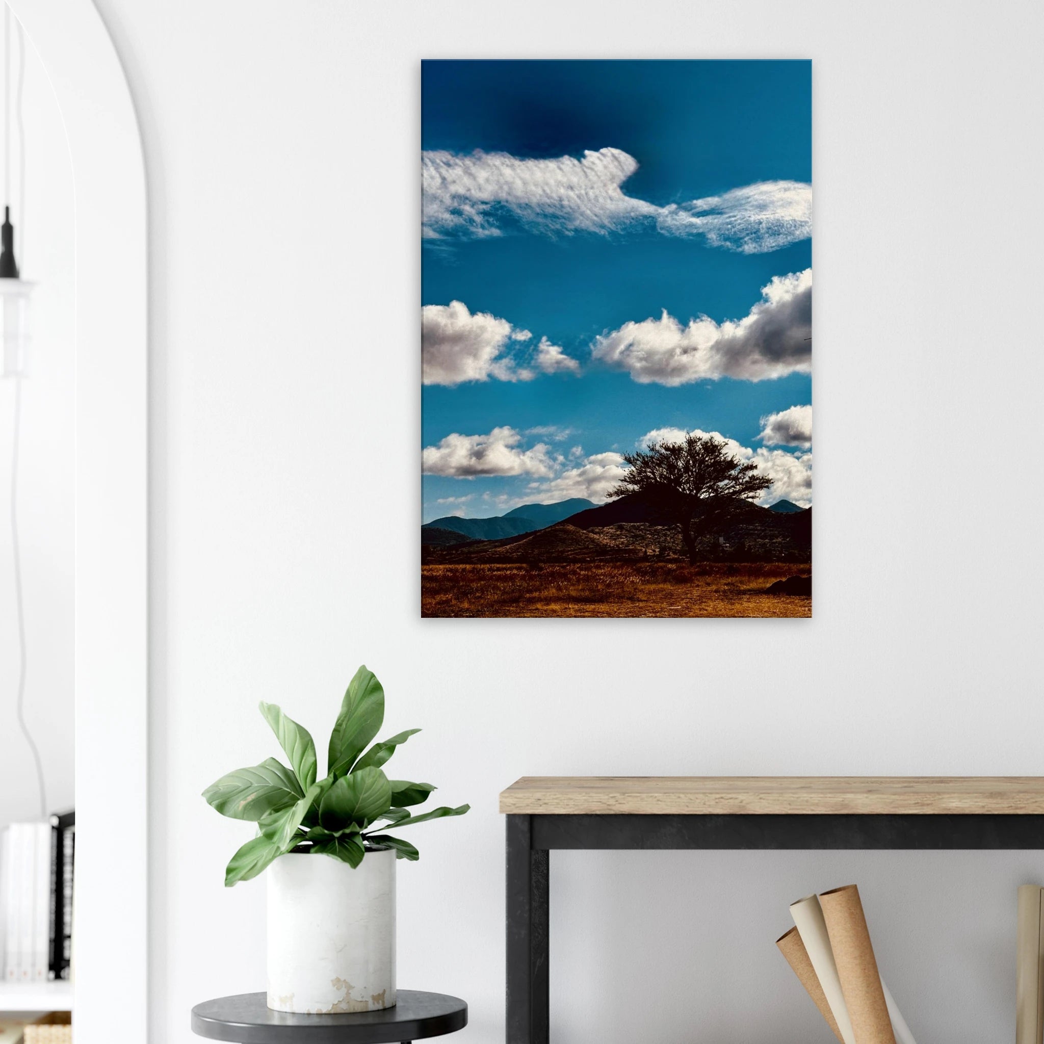 Oaxaca Mountains canvas artwork print featuring vibrant landscapes from Mexico's Spring 26 travel collection.