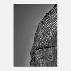 Minimalist black and white abstract canvas wall art from the Architectural Light Study Travel Collection, Studio Edition Spring 2026.