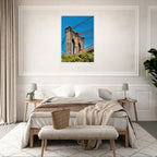 Framed NYC Brooklyn Bridge print by My Store, featuring a Dumbo view, perfect for travel-themed home decor.