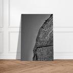 Minimalist black and white abstract canvas wall art from My Store's Architectural Light Study Travel Collection, Spring 26 edition.