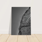 Minimalist black and white abstract canvas wall art from My Store's Architectural Light Study Travel Collection, Spring 2026 edition.