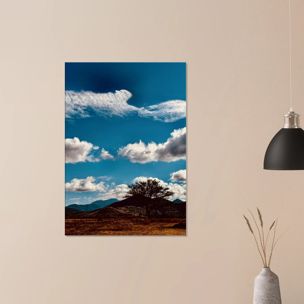 Oaxaca Mountains canvas artwork print featuring vibrant colors and scenic landscapes from Mexico's Spring '26 collection.