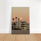 California beach wall art print by My Store featuring a serene SoCal beach scene, perfect for bedroom wall decor.