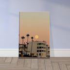 California canvas wall art print featuring Moody SoCal BEACH scene, ideal for bedroom wall hanging, by Studio Edition.
