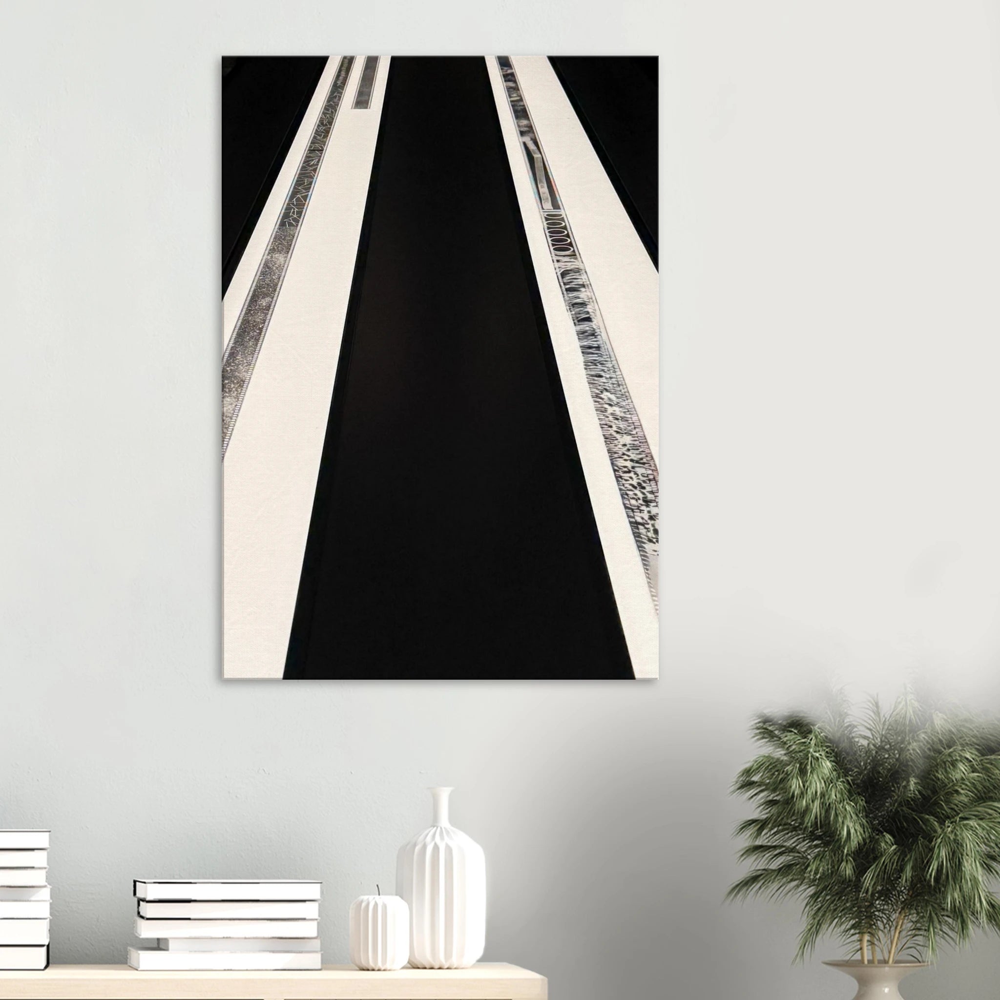 Abstract spring 2026 canvas print from the Travel Collection Studio Edition, showcasing vibrant, artistic wall art.