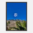 Palm Springs cloud-mounted wooden framed poster showcasing California scenery, spring 2026 studio edition home decor artwork.