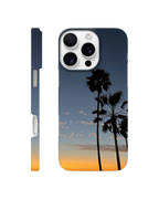 Magical Venice Beach Sunset iPhone case with vibrant sunset print, slim and chic phone cover for summer vibes.
