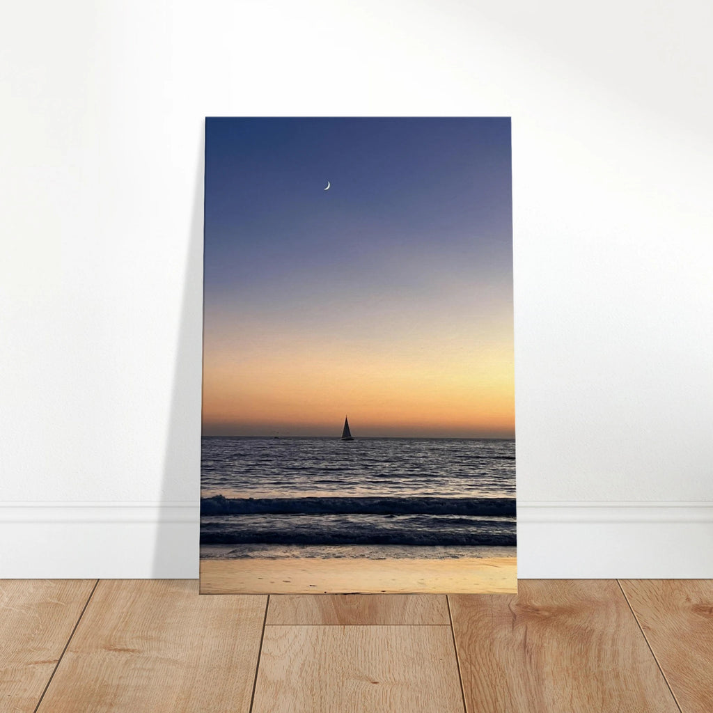 SoCal Fall Sunset canvas print by My Store featuring vibrant sunset colors and California landscape in a studio edition artwork.