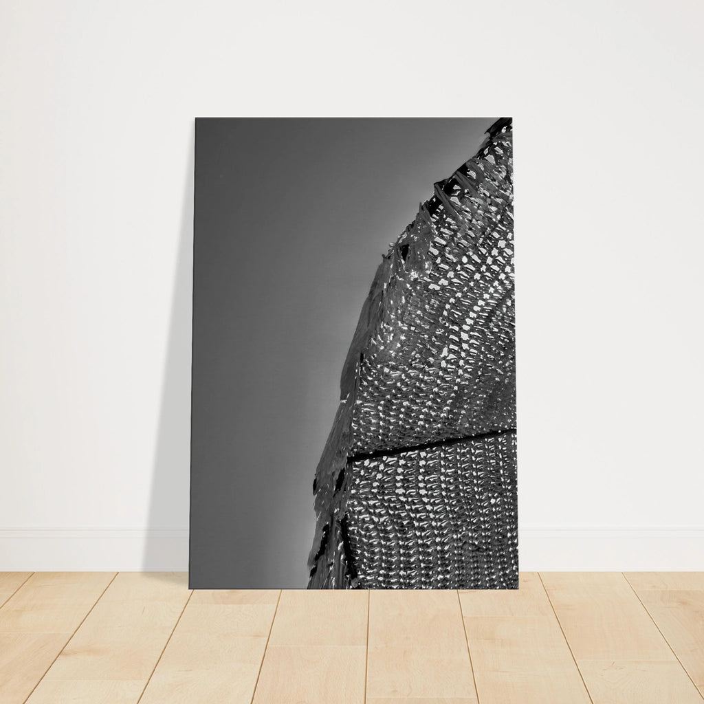 Minimalist black and white abstract wall art print from My Store's Architectural Light Study travel collection, Spring 2026 edition.