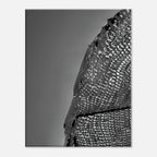 Minimalist black and white abstract canvas wall art from My Store's Architectural Light Study collection, featuring travel-inspired designs.