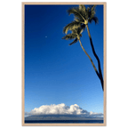 Hawaii Volcano Clouds and Pacific scene framed print by CaliCuration, 15x20 cm, mounted on white frame, from Spring 2026 travel collection.