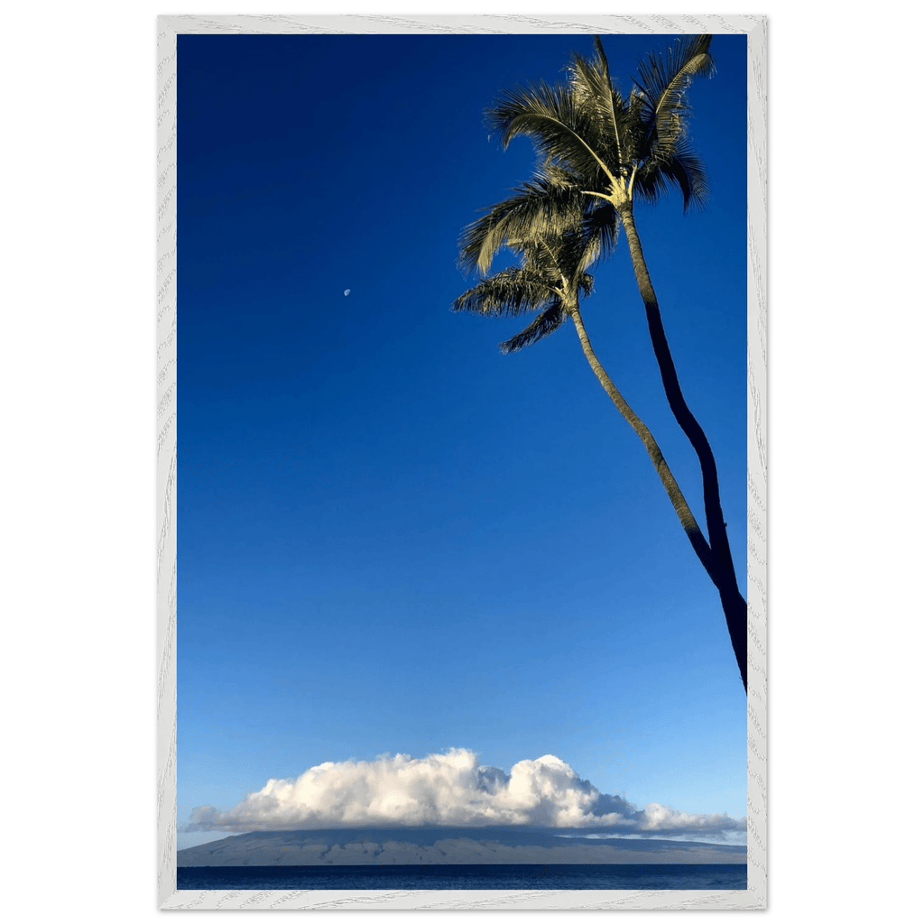 Hawaii Volcano Clouds Pacific scene framed print by CaliCuration, 15x20 cm mounted travel collection studio edition spring '26