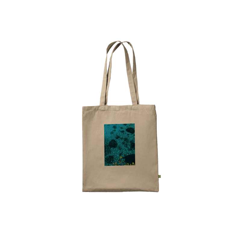 Chic Caribbean Magic Eco - Friendly Cotton Tote Bag – Premium Long Handle Design - CaliCuration