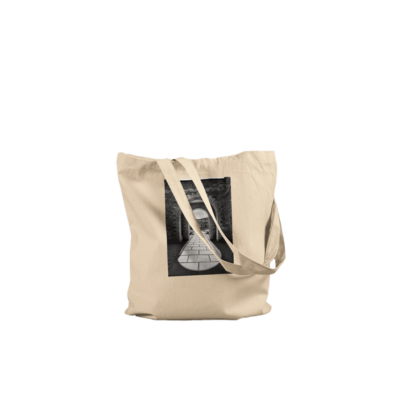 Cotswolds Estate Summer Light Arches Tote Bag – Eco - Friendly Cotton Design - CaliCuration