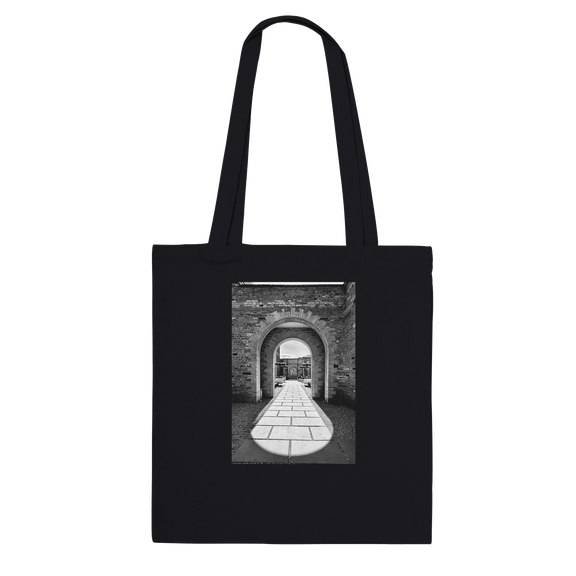 Cotswolds Estate Summer Light Arches Tote Bag – Eco - Friendly Cotton Design - CaliCuration