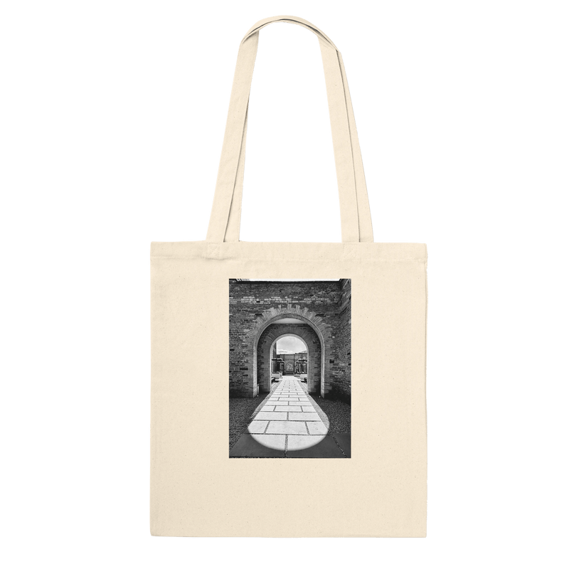 Cotswolds Estate Summer Light Arches Tote Bag – Eco - Friendly Cotton Design - CaliCuration