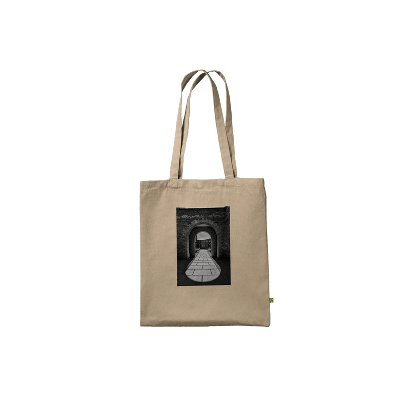 Cotswolds Estate Summer Light Arches Tote Bag – Eco - Friendly Cotton Design - CaliCuration
