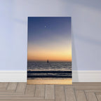 SoCal Fall Sunset canvas print by My Store featuring a vibrant sunset scene with warm colors and a calming California landscape.