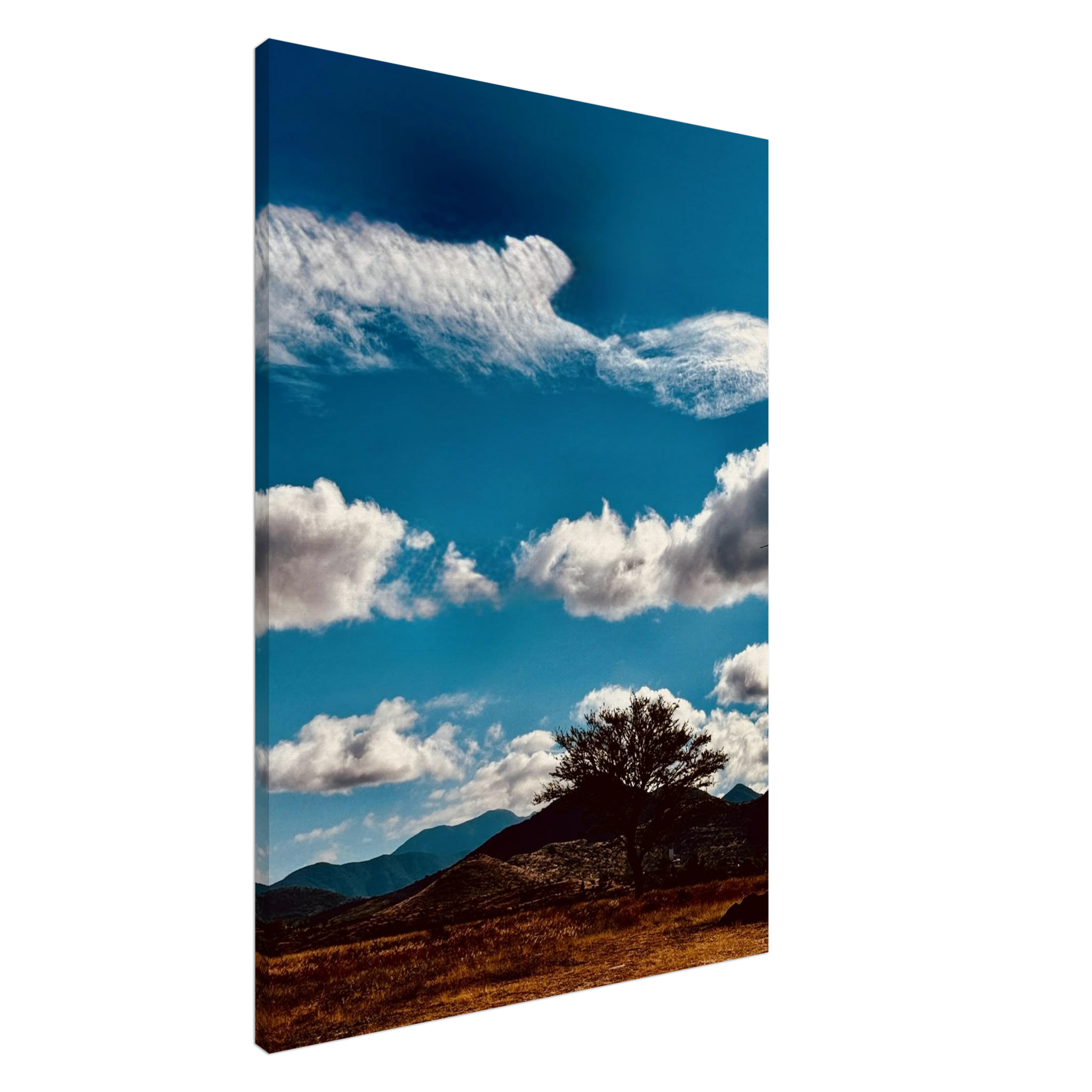 Oaxaca Mountains canvas artwork featuring vibrant colors and scenic landscapes in a travel collection print by My Store.