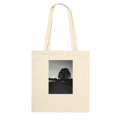 Eco - Friendly Tote Bag – Exclusive Black & White Design | Summer in the Cotswolds - CaliCuration