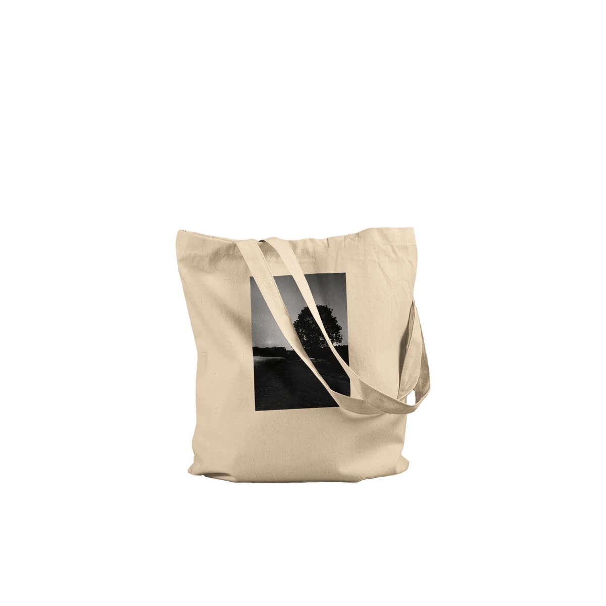 Eco - Friendly Tote Bag – Exclusive Black & White Design | Summer in the Cotswolds - CaliCuration