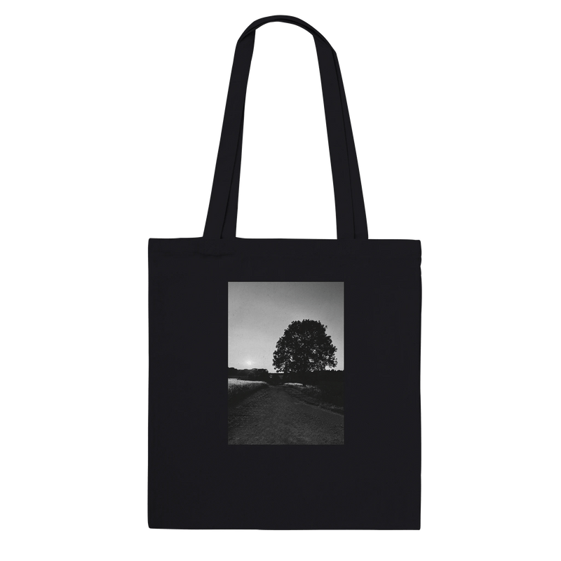 Eco - Friendly Tote Bag – Exclusive Black & White Design | Summer in the Cotswolds - CaliCuration