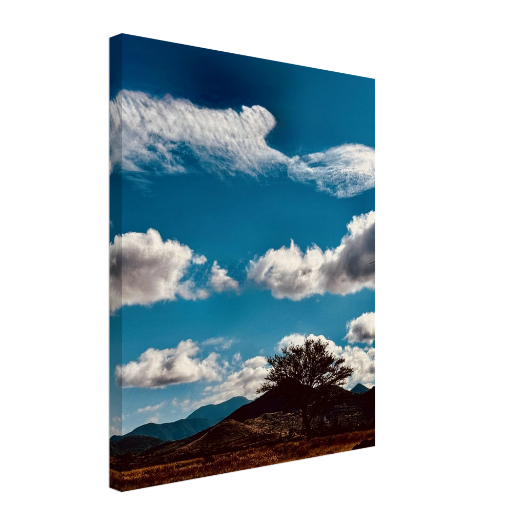 Oaxaca Mountains canvas artwork print showcasing vibrant landscapes from Mexico, part of the Spring '26 Travel Collection.