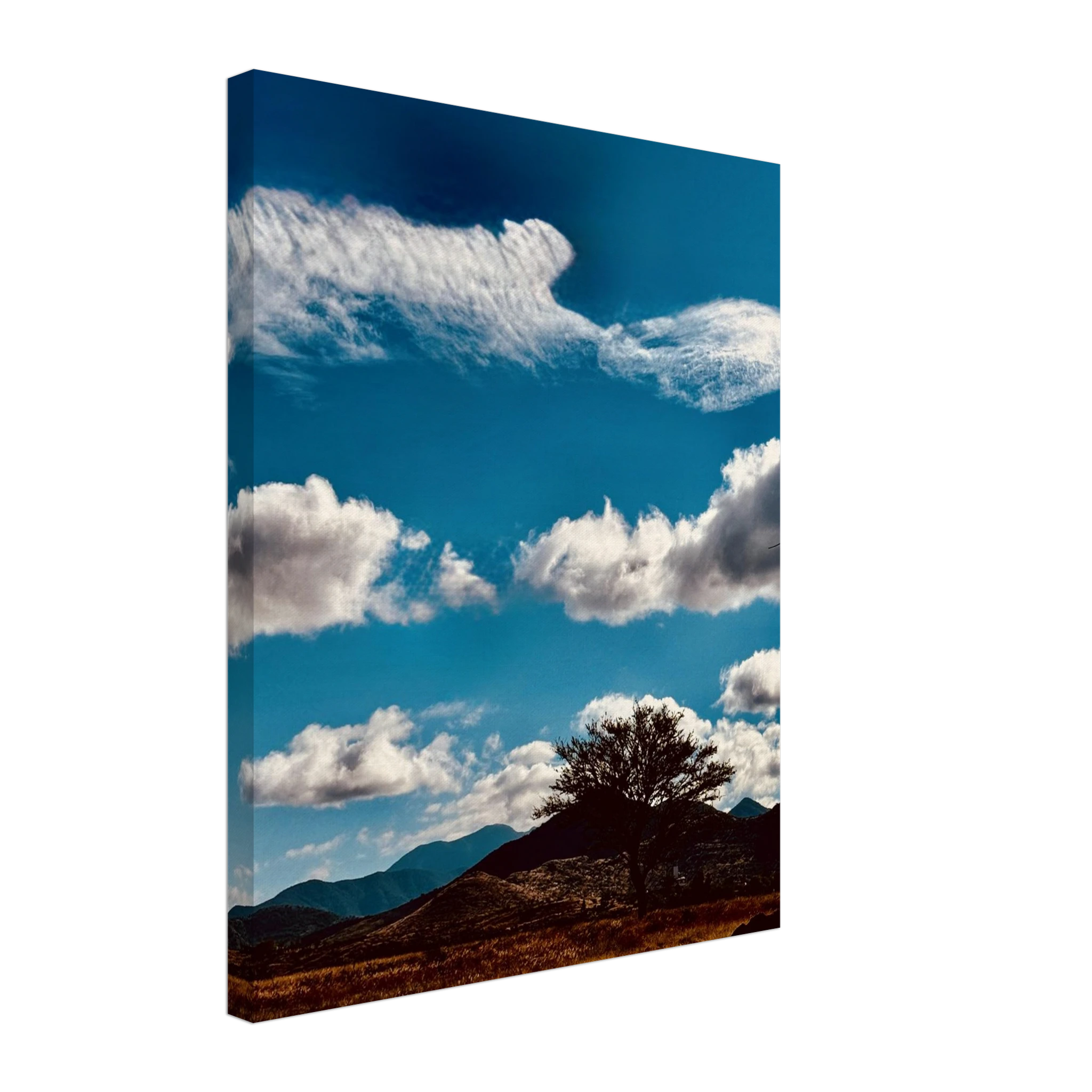 Oaxaca Mountains canvas artwork print showcasing vibrant landscapes from Mexico, part of the Spring '26 Travel Collection.