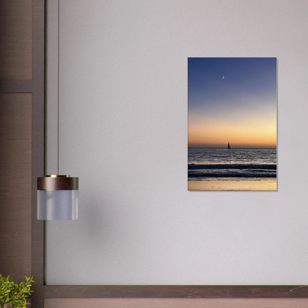 SoCal Fall Sunset canvas print by My Store featuring vibrant fall colors and California scenery in a studio edition artwork.