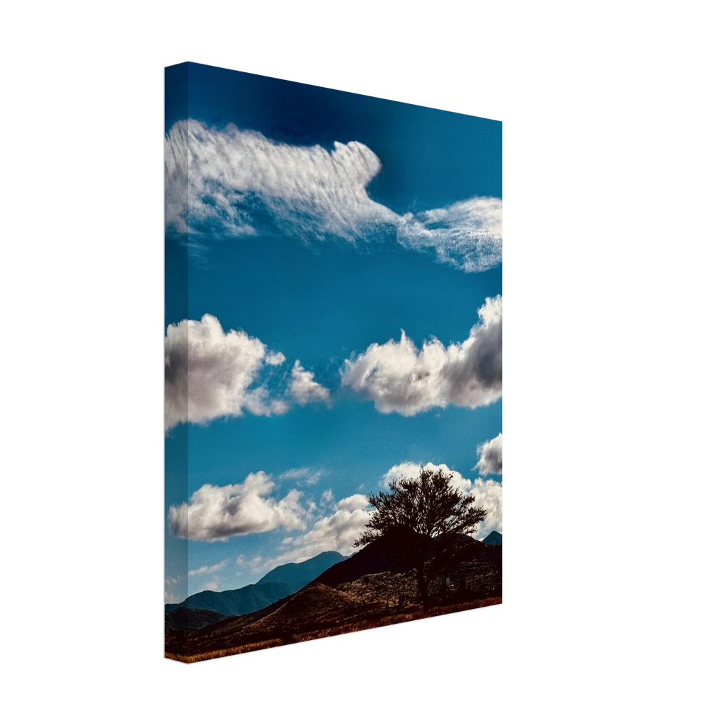 Oaxaca Mountains canvas artwork showcasing vibrant landscapes from Mexico, part of the Spring '26 travel collection.