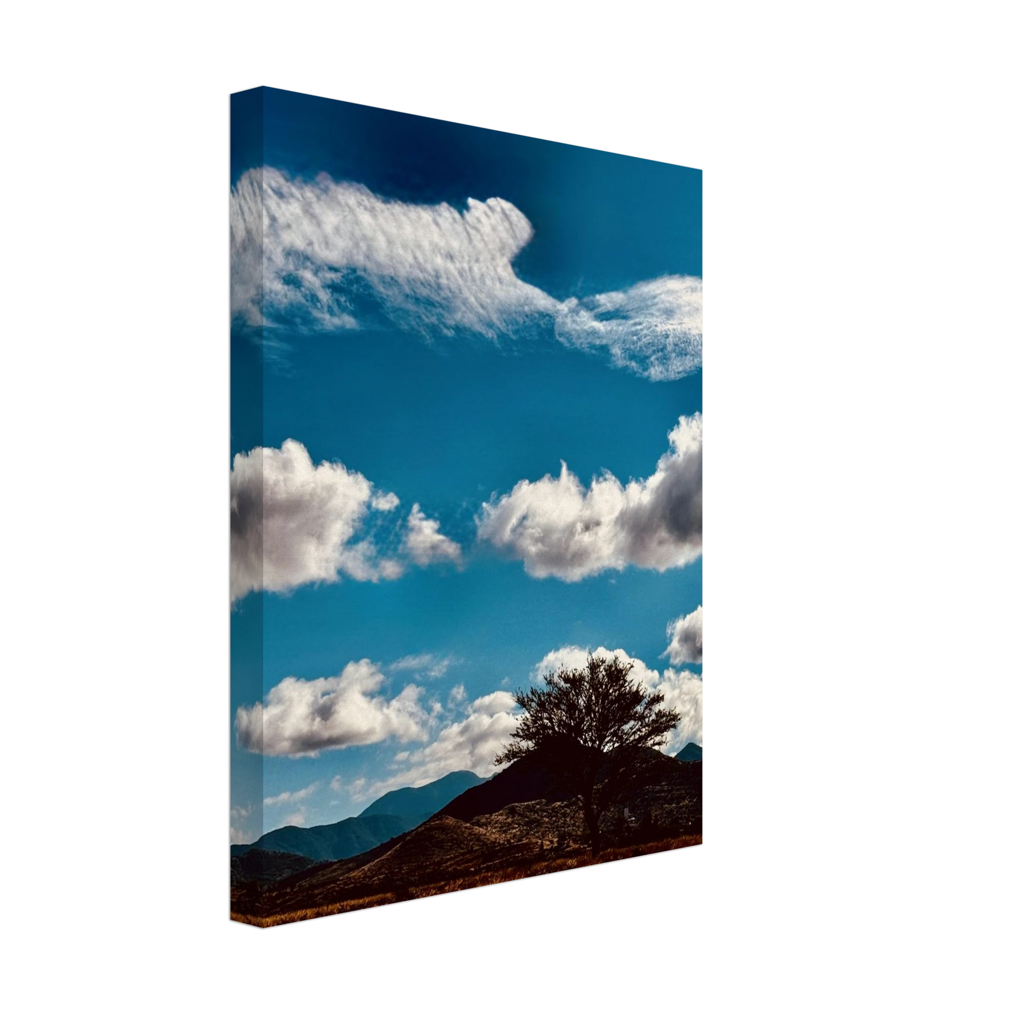 Oaxaca Mountains canvas artwork showcasing vibrant landscapes from Mexico, part of the Spring '26 travel collection.