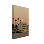 California canvas wall art print featuring a SoCal beach scene, ideal for bedroom wall hanging, by My Store Studio Edition.