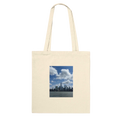 My Store NYC tote bag featuring a downtown skyline print, stylish and practical shopping tote for everyday use and gifting.