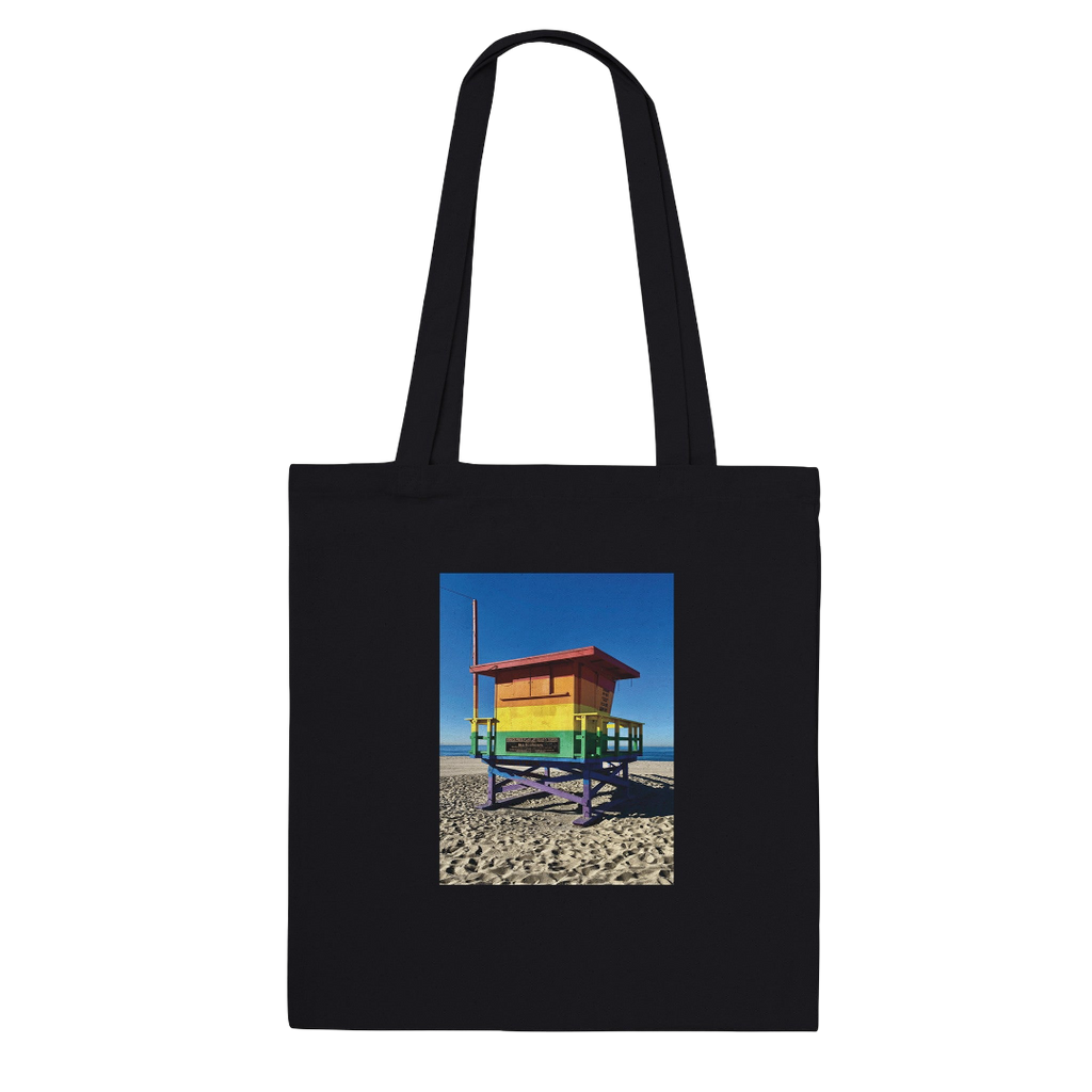 Eco-friendly Pride 2025 tote bag featuring colorful print material supporting GLAAD, perfect for summer outings and celebrations.