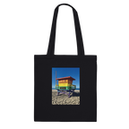 Eco-friendly Pride 2025 tote bag featuring colorful print material supporting GLAAD, perfect for summer outings and celebrations.